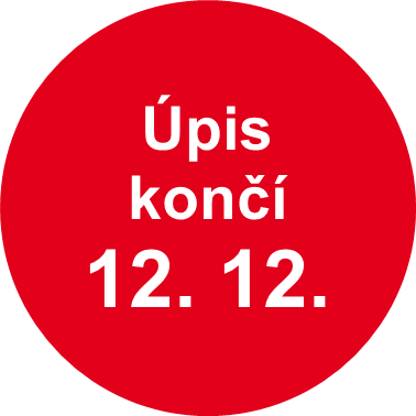 Úpis končí 12. 12.
