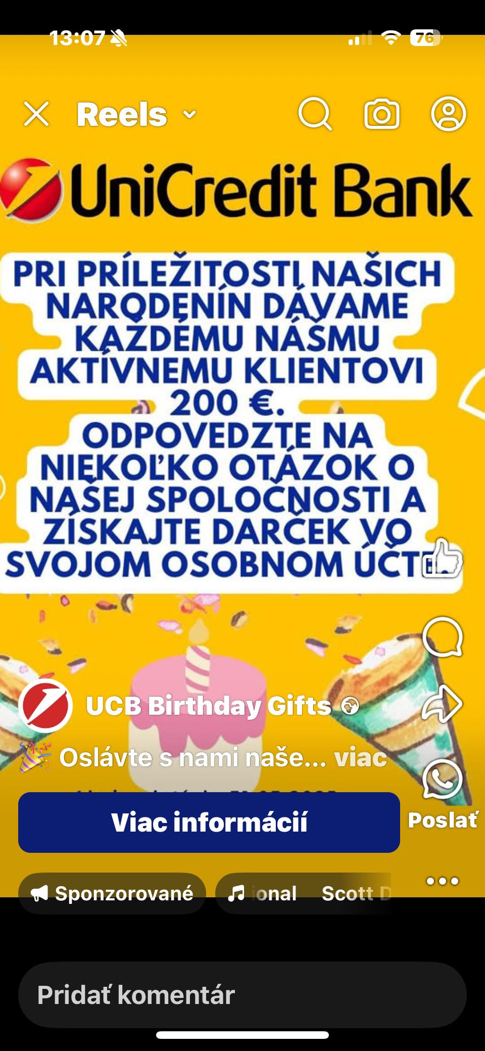 vzorový evizuál s reklamou