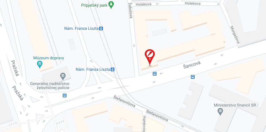 kliknite na mapu a nájdite pobočku najbližšie k vám